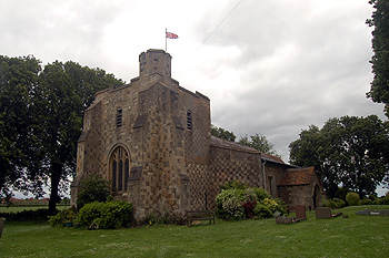 The church from the south-west June 2012